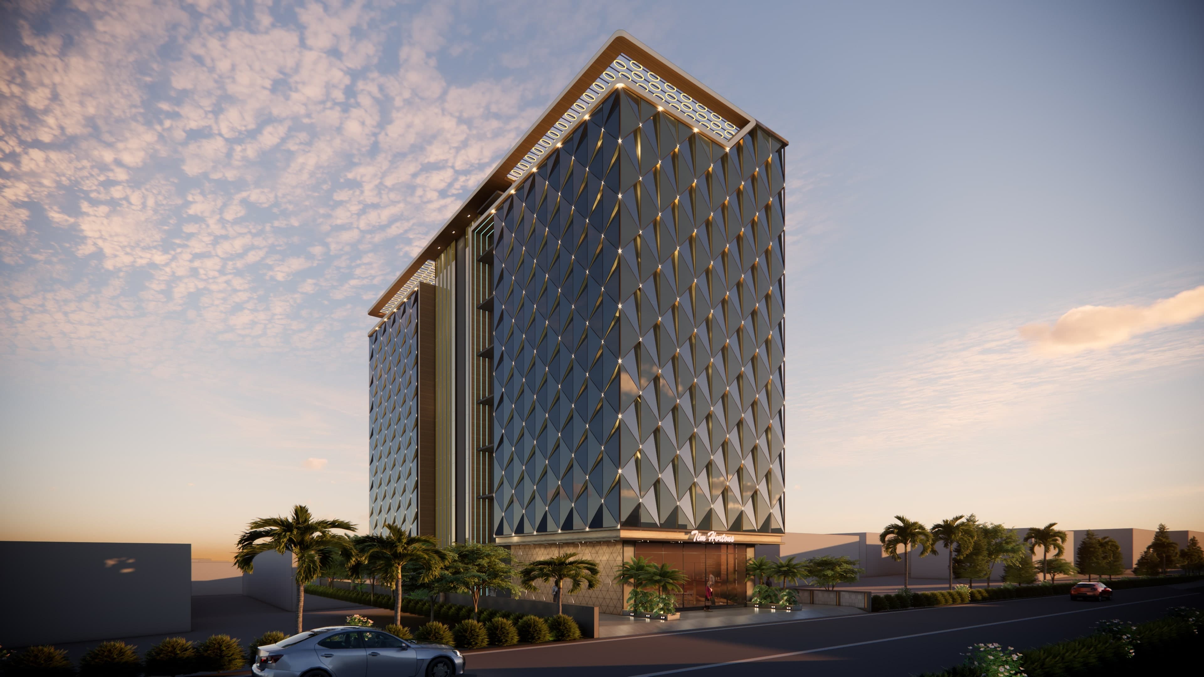 Vihaara Business Bay - Modern Commercial Building